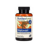 Motherlove Shatavari 120 Liquid Capsules front bottle with lactation supplement label