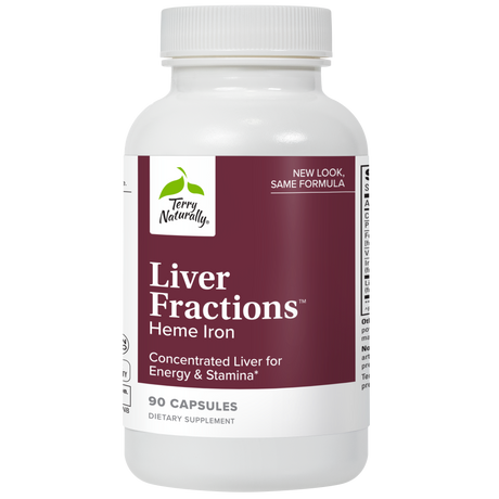 Terry Naturally Liver Fractions Capsules — 90 capsules bottle, new look packaging