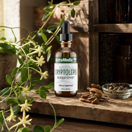 NutraMedix Cryptolepis shown in an outdoor/lifestyle setting