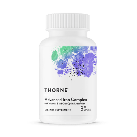 Thorne Advanced Iron Complex (formerly Ferrasorb) bottle front